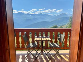 Appartement dans un chalet en pleine nature calme et vue panoramique